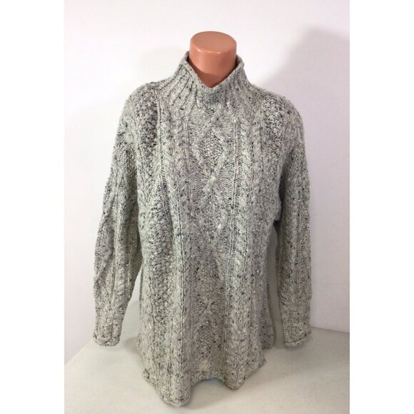 Express Vintage Wool Sweater Chunky Knit Womens Small - Picture 1 of 6